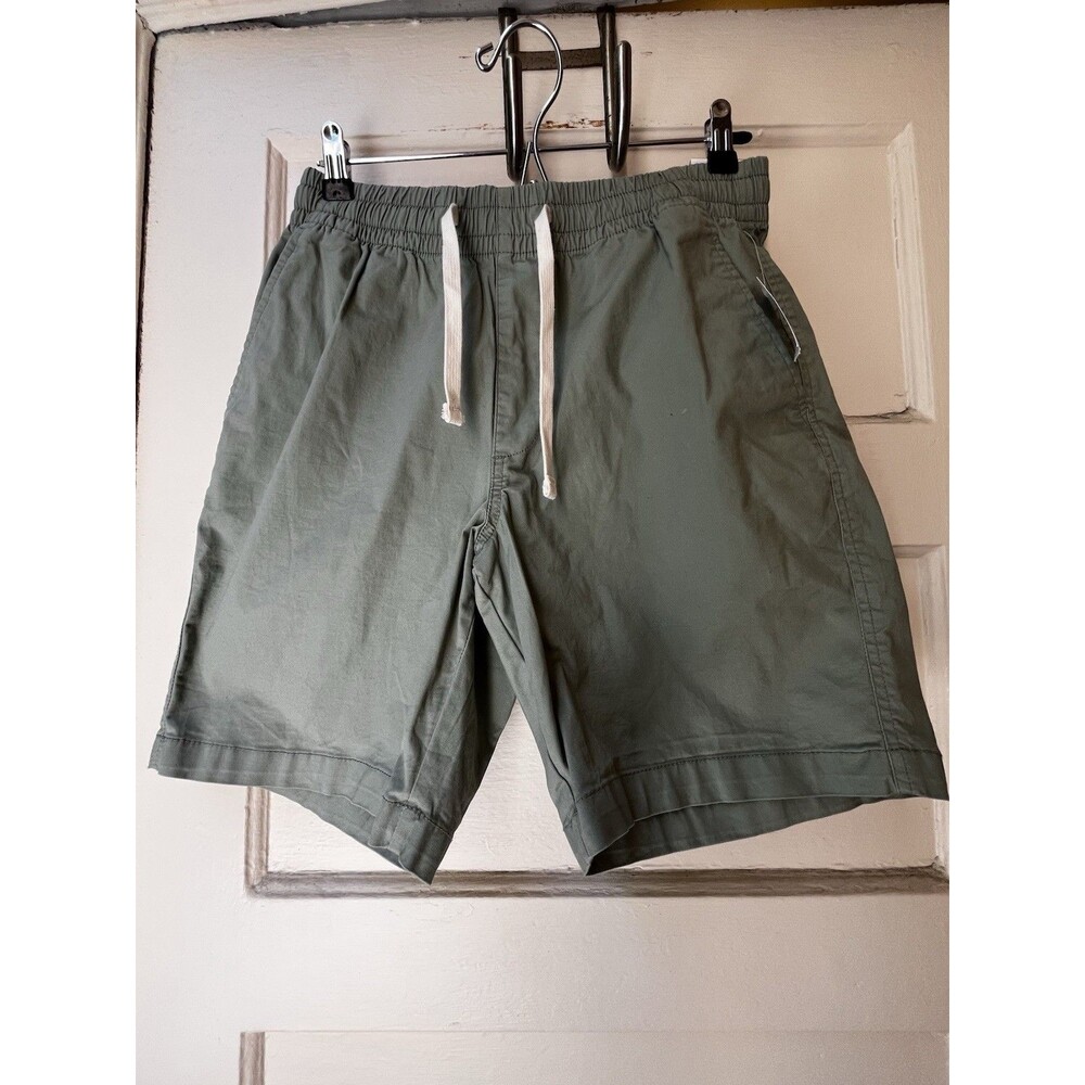 Old Navy Mens Shorts S Green Chino Cotton Casual Workout Hiking Outdoors Nature